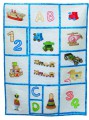 Simple quilt with Wooden toys free machine embroidery designs.
Author and owner: Early May Enterprices Australia Brisbane.